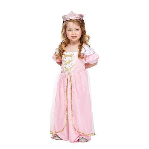 Dapper Sport beeld HENBRANDTKINDEREN PEUTERS 2-Delig Prinsessen kostuum voor meisje van 3  jaar| Bestaande uit: een Prinsessen Jurk en een Tiara | Kleur : Roze / Wit  en Goud | Carnavalskleding | Verkleedkleding / Feest