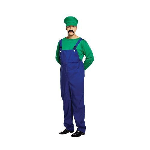 Volwassen middernacht Vervolgen HENBRANDTVOLWASSENEN HEREN 3-Delig Super Mario Bros Luigi kostuum | Groen  Luigi Overal Tuinbroek, Shirt & Pet | Carnavalskleding | Verkleedkleding |  Man | Maat: ONE SIZE FITTS ALL - 𝕍𝕖𝕣𝕜𝕠𝕠𝕡 ✪ 𝕔𝕠𝕞