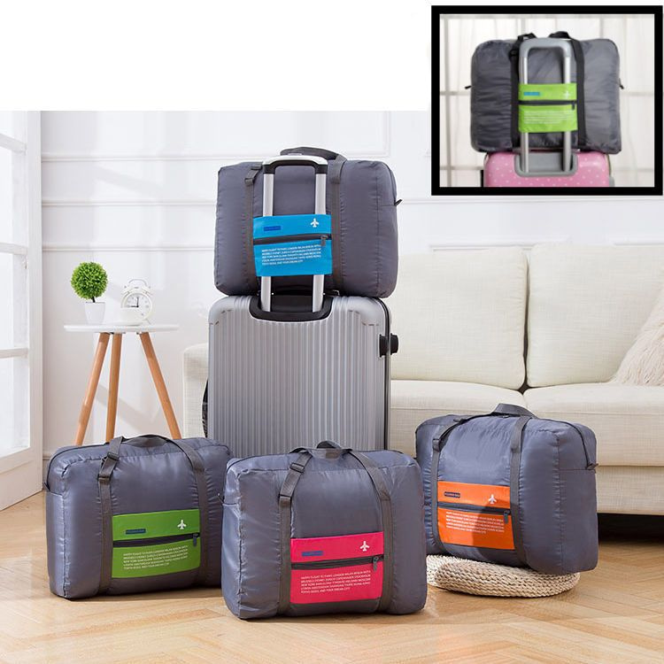 Billy Goat hoffelijkheid Waakzaam DECOPATENTDecopatent® Reistas Flightbag - Handbagage koffer reis tas -  Travelbag - Organizer Opvouwbaar - Tas voor aan je koffer - Groen -  𝕍𝕖𝕣𝕜𝕠𝕠𝕡 ✪ 𝕔𝕠𝕞