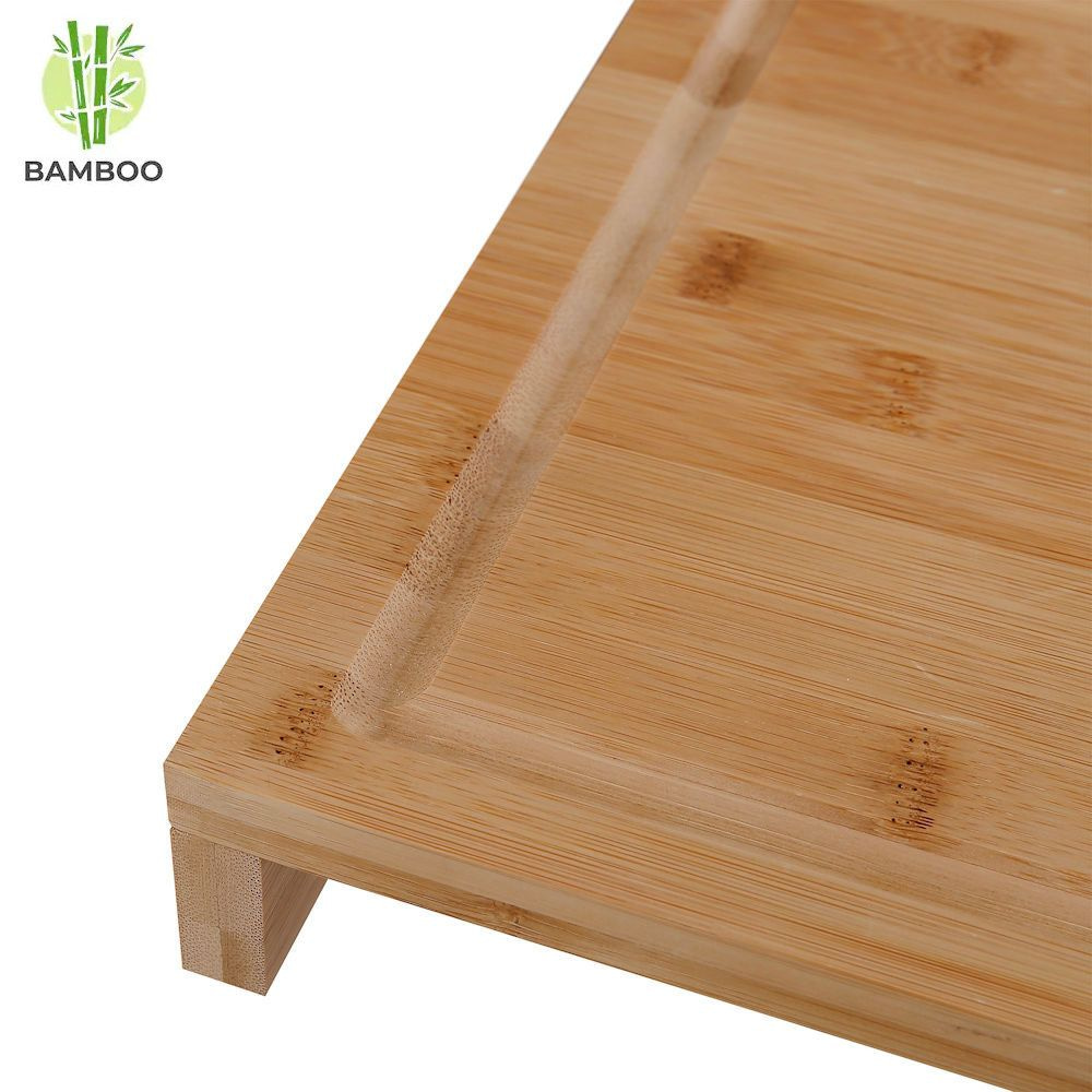 rib Hol forum DECOPATENTHouten snijplank van Bamboe hout met saprand - Stevige kwaliteit  - Groot & duurzaam - Keukenplank - Snijplank: Groente / Fruit / Brood -  Houten aanrechtplank - Afm. 29 x 50.5 x 5 Cm - Decopatent® - 𝕍𝕖𝕣𝕜𝕠𝕠𝕡  ✪ 𝕔𝕠𝕞